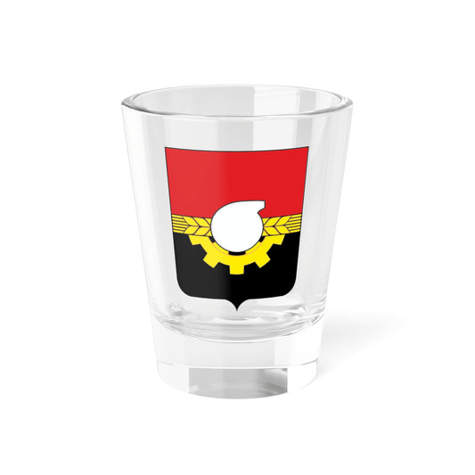 Coat of arms of Kemerovo 2019 (Russia) (Coat of Arms) Shot Glass 1.5oz