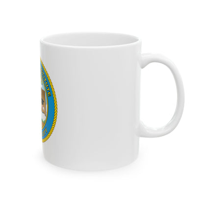 USCG Institute Oklahoma City (U.S. Coast Guard) White Coffee Mug