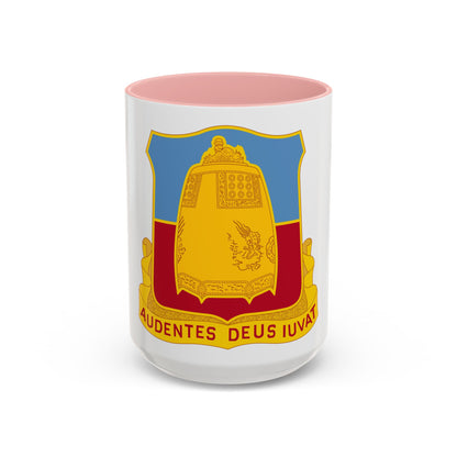 215th Armored Field Artillery Battalion (U.S. Army) Accent Coffee Mug