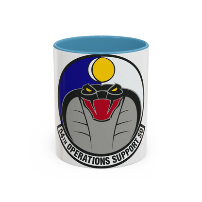 54th Operations Support Squadron (U.S. Air Force) Accent Coffee Mug