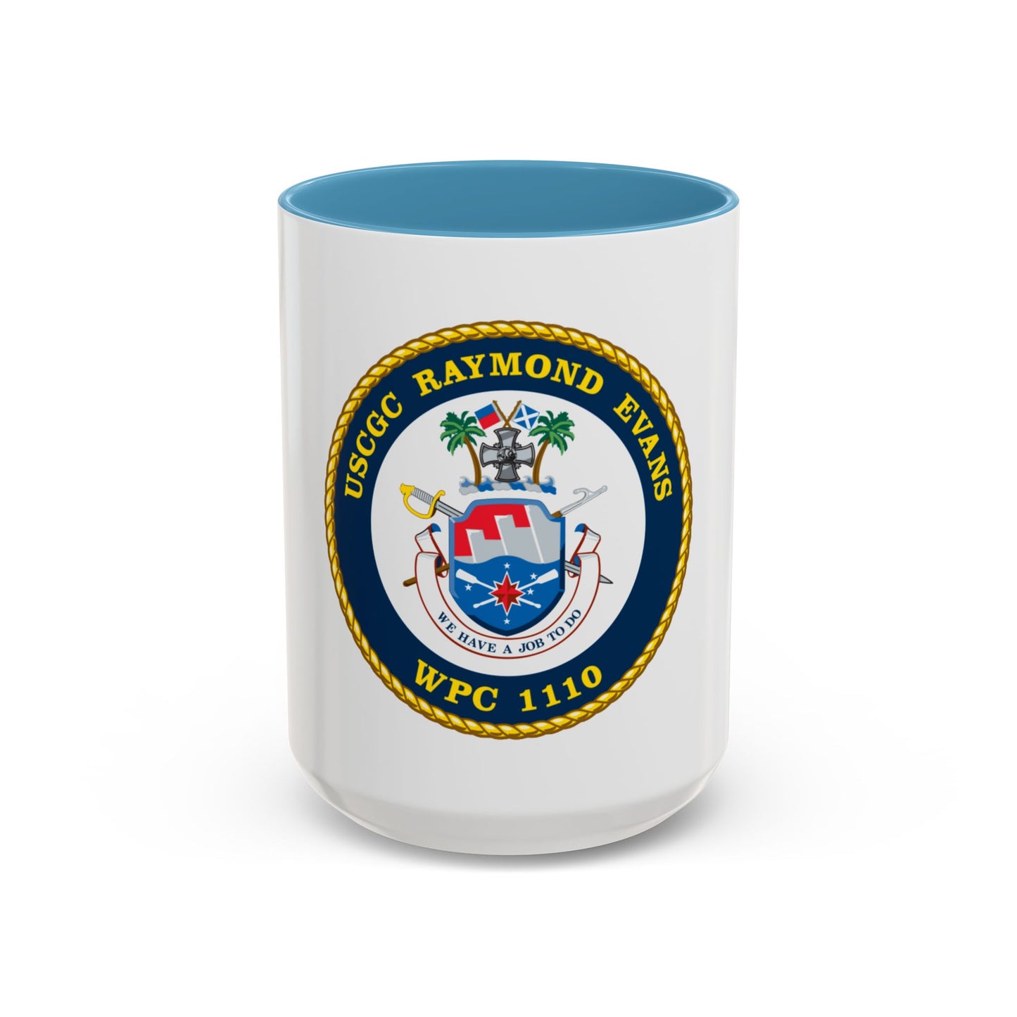 USCGC Raymond Evans WPC 1110 (U.S. Coast Guard) Accent Coffee Mug
