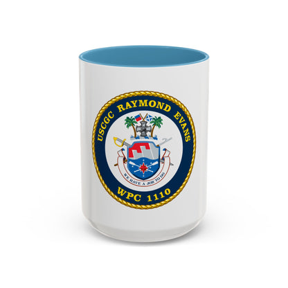 USCGC Raymond Evans WPC 1110 (U.S. Coast Guard) Accent Coffee Mug