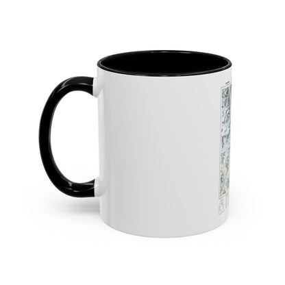 Mount Everest (1988) (Map) Accent Coffee Mug