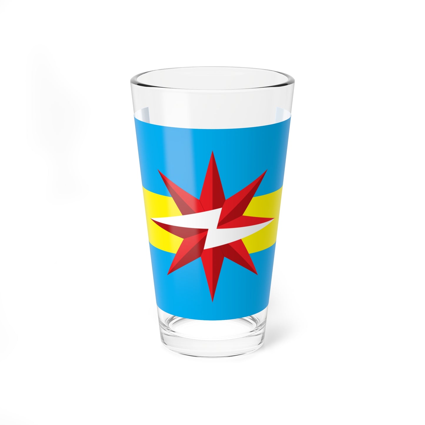 Flag of Sharypovo (Russia) Pint Glass 16oz