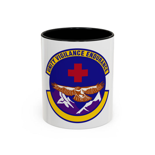 17 Operational Medical Readiness Squadron AETC (U.S. Air Force) Accent Coffee Mug