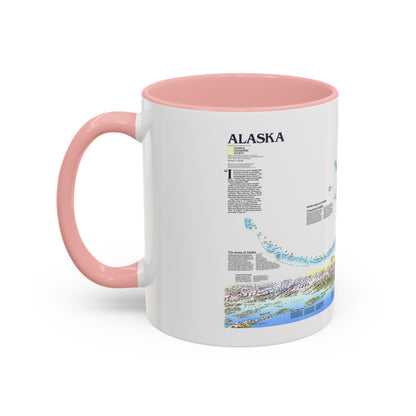 Alaska 2 (1994) (Map) Accent Coffee Mug