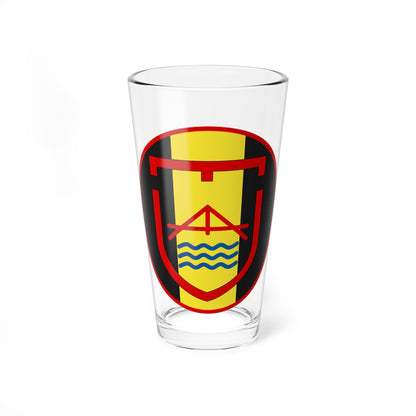 Emblem for III-IGR (Denmark) (Coat of Arms) Pint Glass 16oz