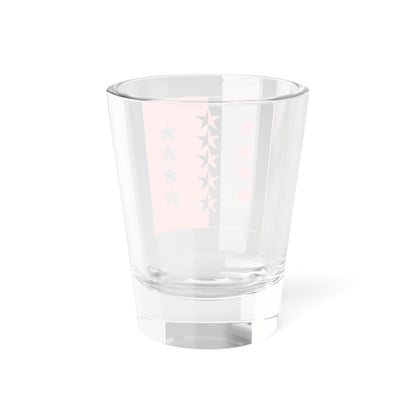 Canton valais-drapeau (Switzerland) Shot Glass 1.5oz