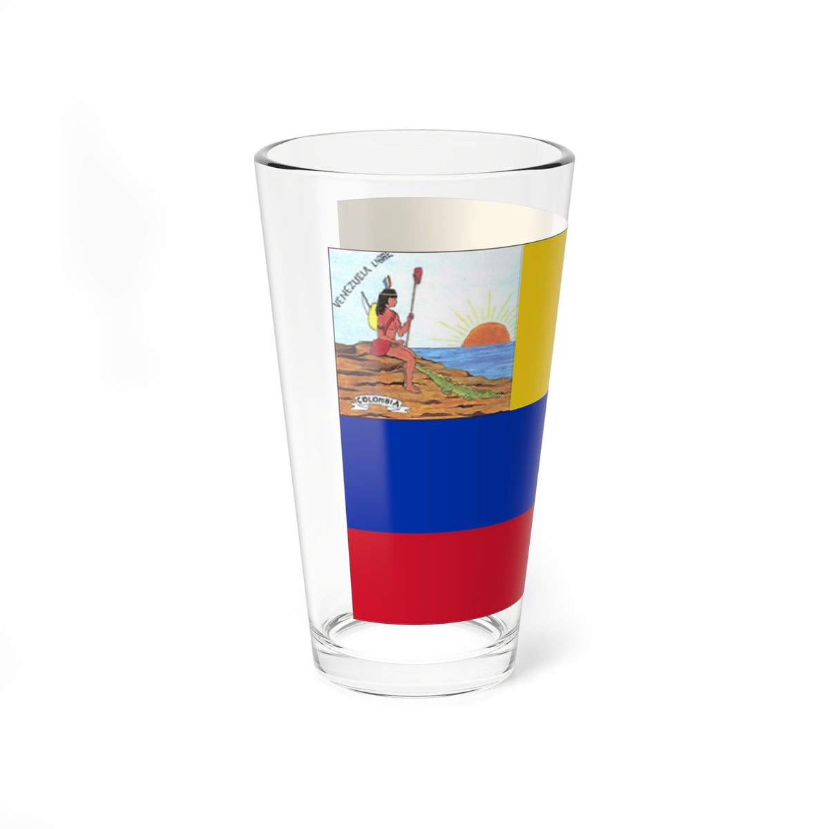 Bandera de Venezuela 1811 (Venezuela) Pint Glass 16oz
