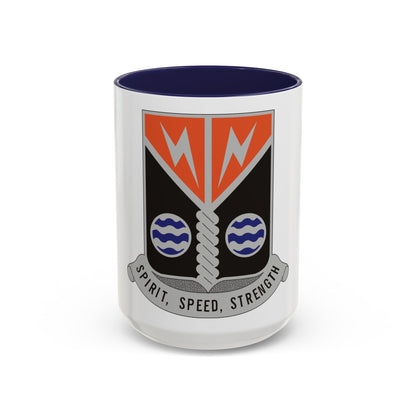 58 Signal Battalion (U.S. Army) Accent Coffee Mug