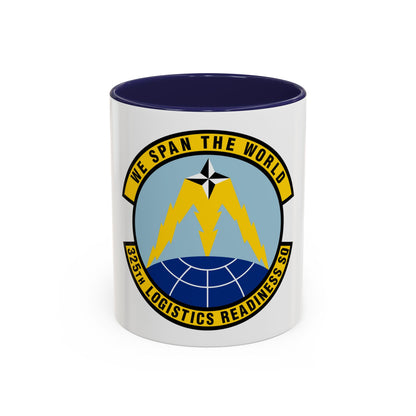 325 Logistics Readiness Squadron ACC (U.S. Air Force) Accent Coffee Mug