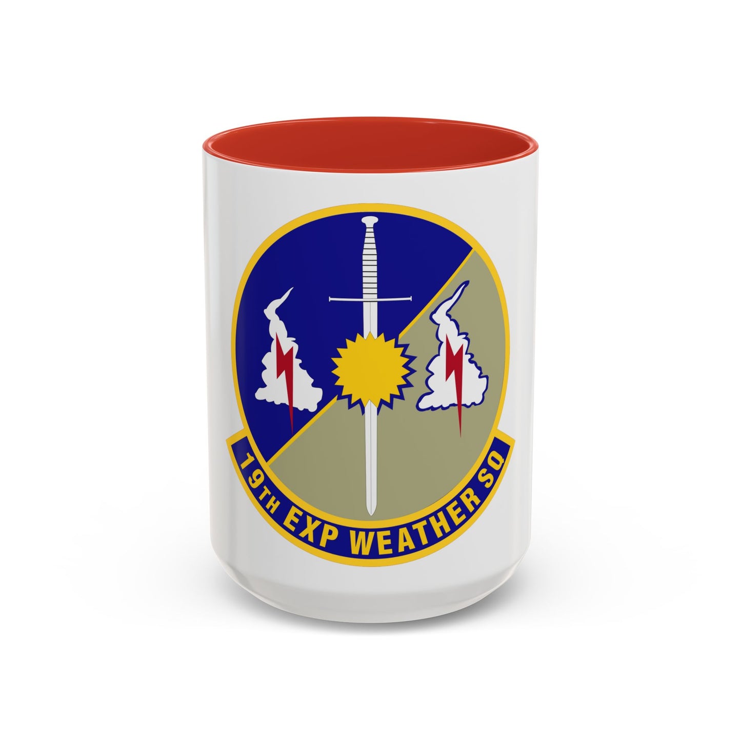 19th Expeditionary Weather Squadron (U.S. Air Force) Accent Coffee Mug