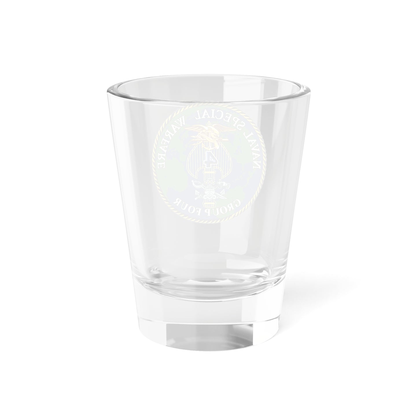 Verre à liqueur du groupe de guerre spéciale navale 4 (US Navy) 1,5 oz