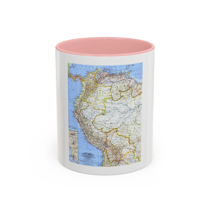 South America - Northwestern (1964) (Map) Accent Coffee Mug