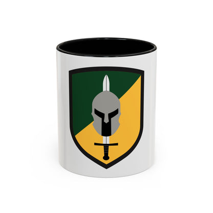 142 Military Police Brigade (U.S. Army) Accent Coffee Mug