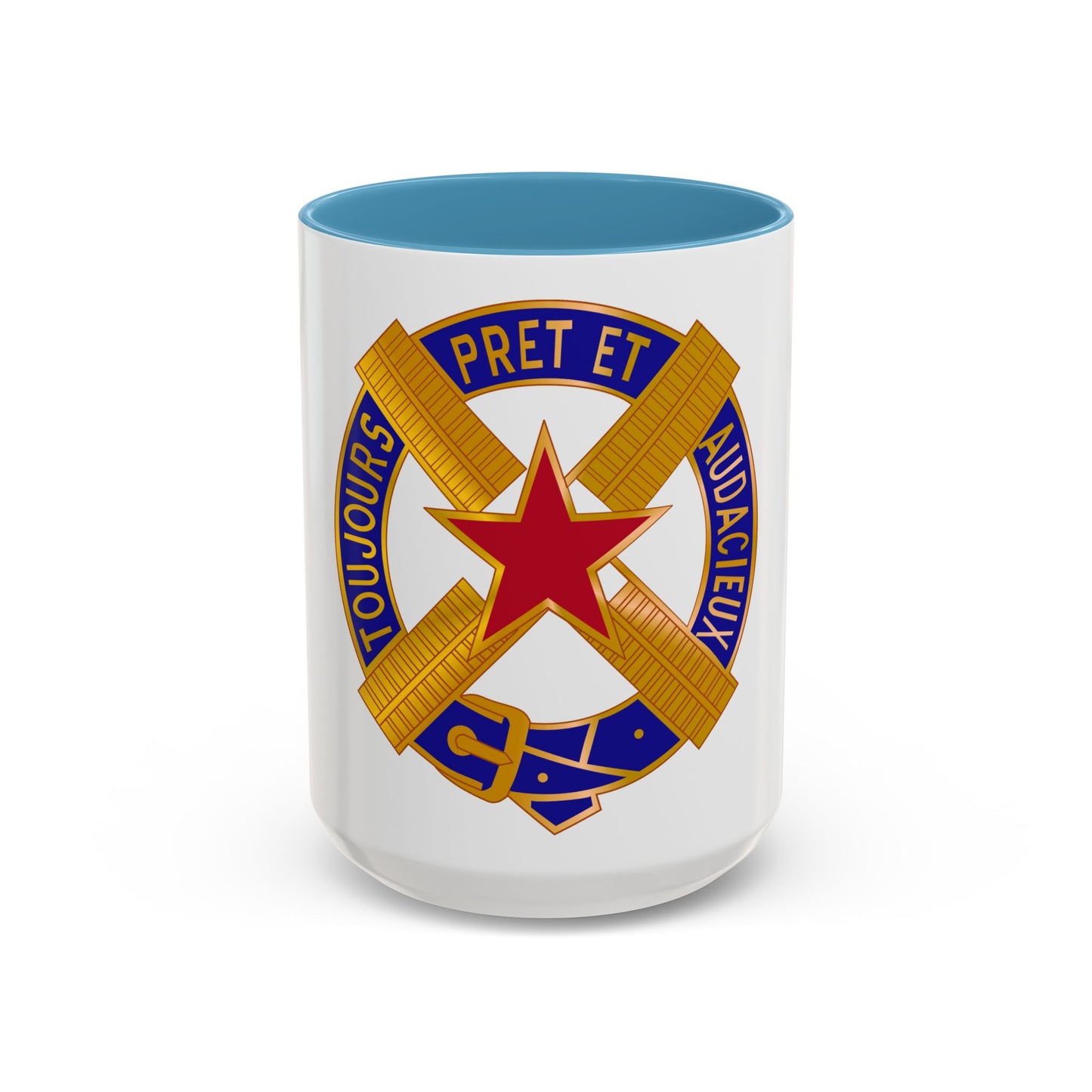 303 Cavalry Regiment USAR (U.S. Army) Accent Coffee Mug