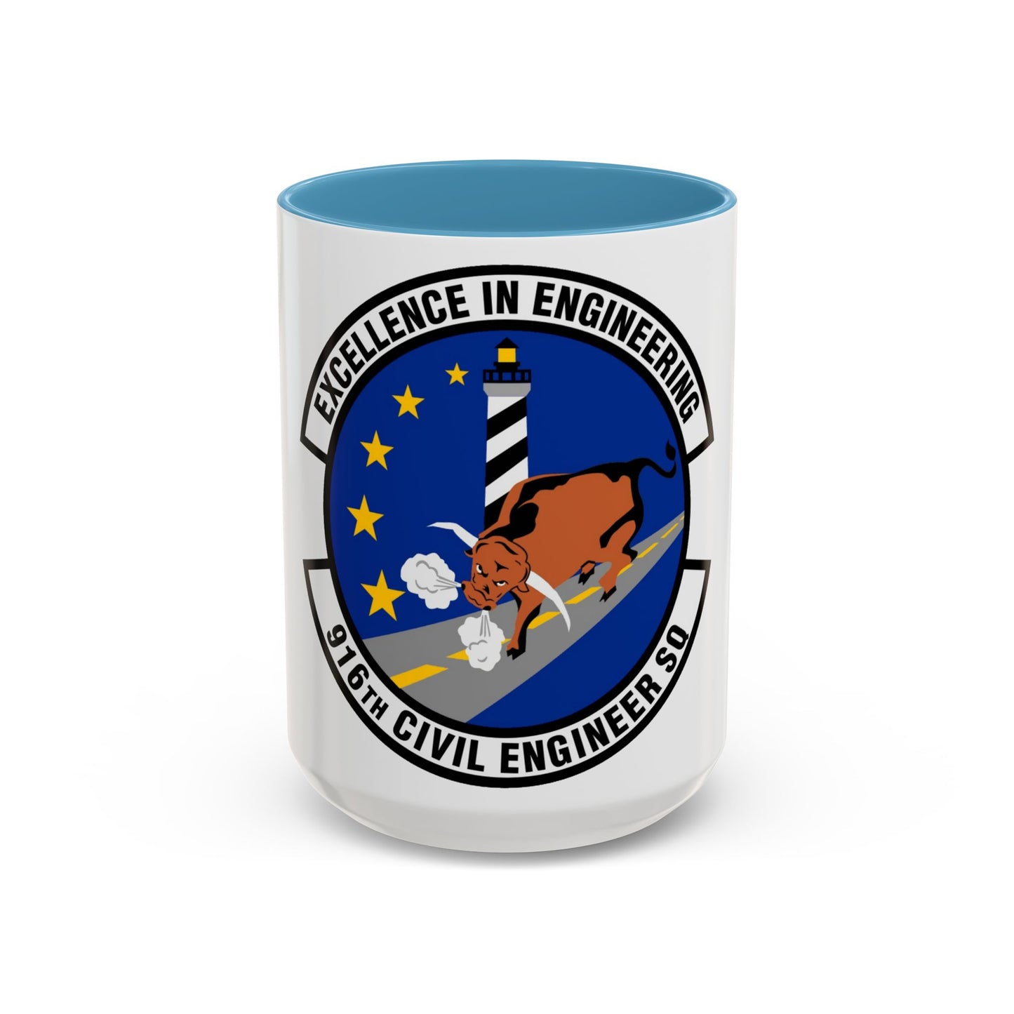 916th Civil Engineer Squadron (U.S. Air Force) Accent Coffee Mug