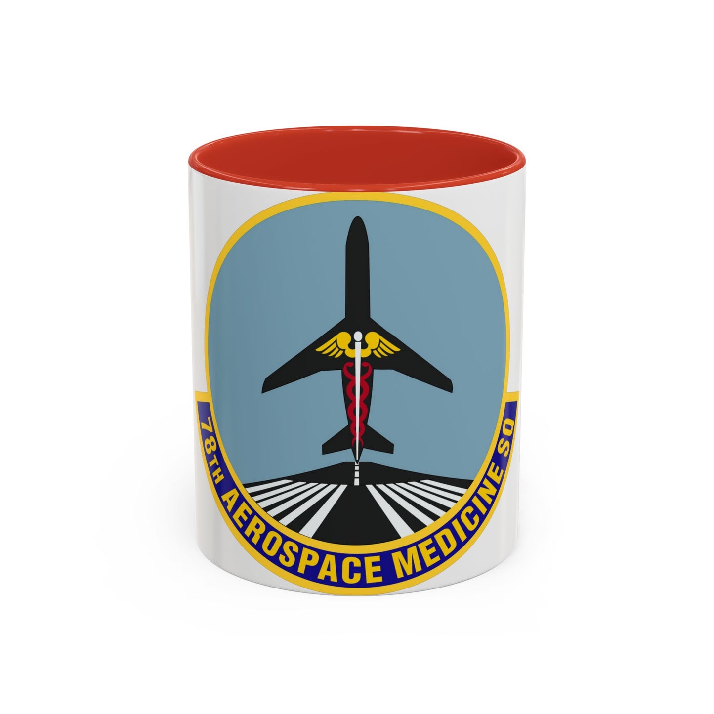 78th Aerospace Medicine Squadron (U.S. Air Force) Accent Coffee Mug