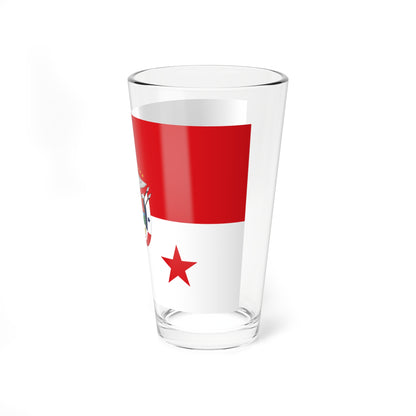 Presidential Flag of Panama (Panama) Pint Glass 16oz