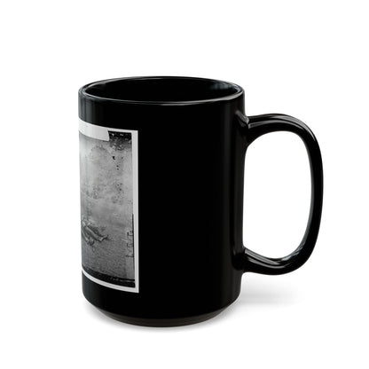 Gettysburg, Pa. Confederate Dead At The Edge Of The Rose Woods, July 5, 1863 (U.S. Civil War) Black Coffee Mug