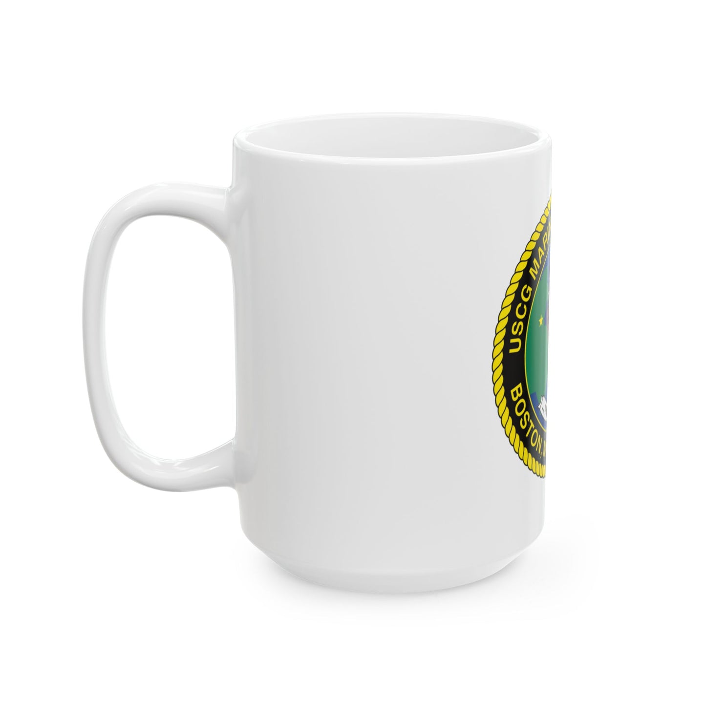 USCG MSO Boston Marine Safety Office (U.S. Coast Guard) White Coffee Mug