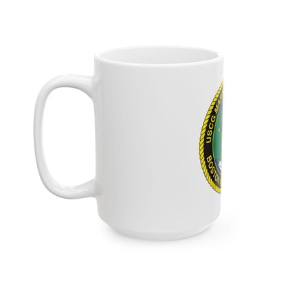 USCG MSO Boston Marine Safety Office (U.S. Coast Guard) White Coffee Mug