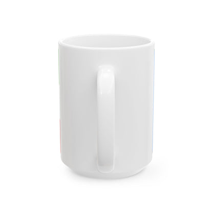 Flag of Equatorial Guinea without coat of arms (Equatorial Guinea) White Coffee Mug