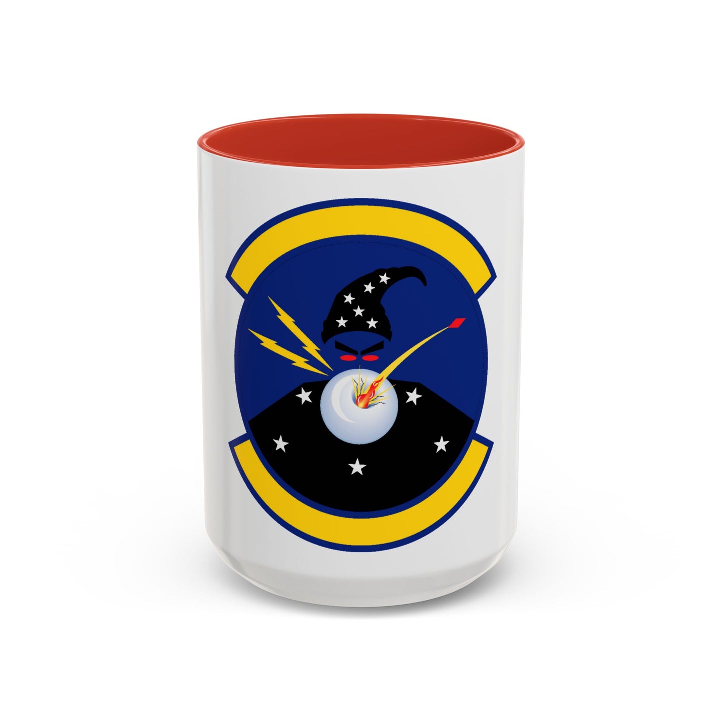 411 Flight Test Squadron AFMC (U.S. Air Force) Accent Coffee Mug