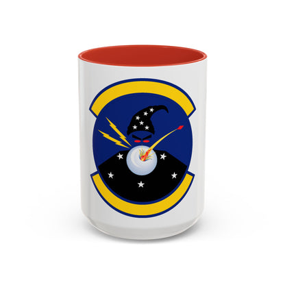 411 Flight Test Squadron AFMC (U.S. Air Force) Accent Coffee Mug