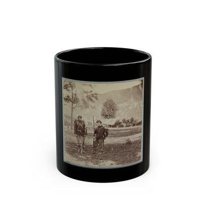 22d New York State Militia Near Harpers Ferry, Va., 1861 I.E.1862 017 (U.S. Civil War) Black Coffee Mug