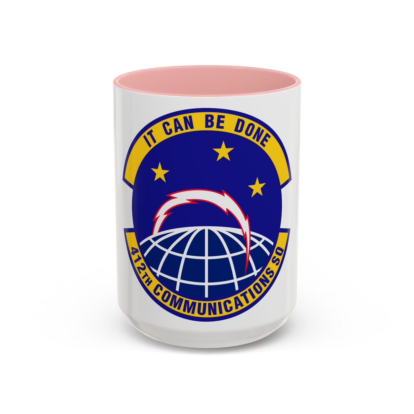 412th Communications Squadron (U.S. Air Force) Accent Coffee Mug