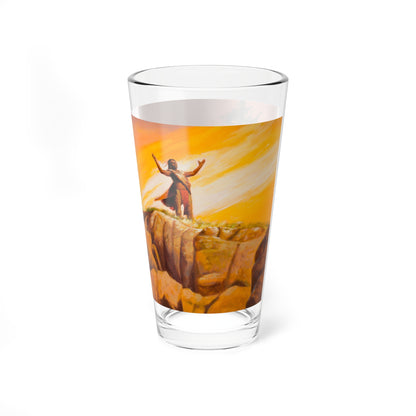 Squanto and the Miracle of Thanksgiving, interior illustrations (4), 2012 (Magazine Illustration) Pint Glass 16oz