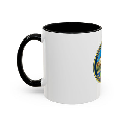 USCG MSU Portland (U.S. Coast Guard) Accent Coffee Mug