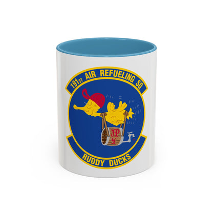 191 Air Refueling Squadron (U.S. Air Force) Accent Coffee Mug