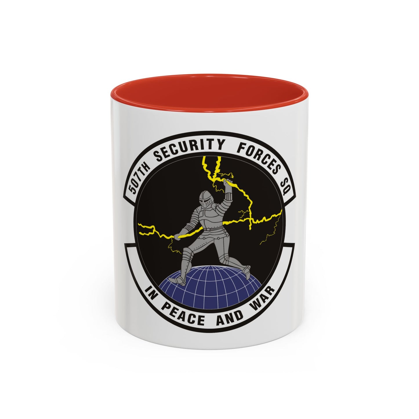 507th Security Forces Squadron (U.S. Air Force) Accent Coffee Mug