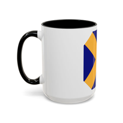14 Infantry Division (U.S. Army) Accent Coffee Mug