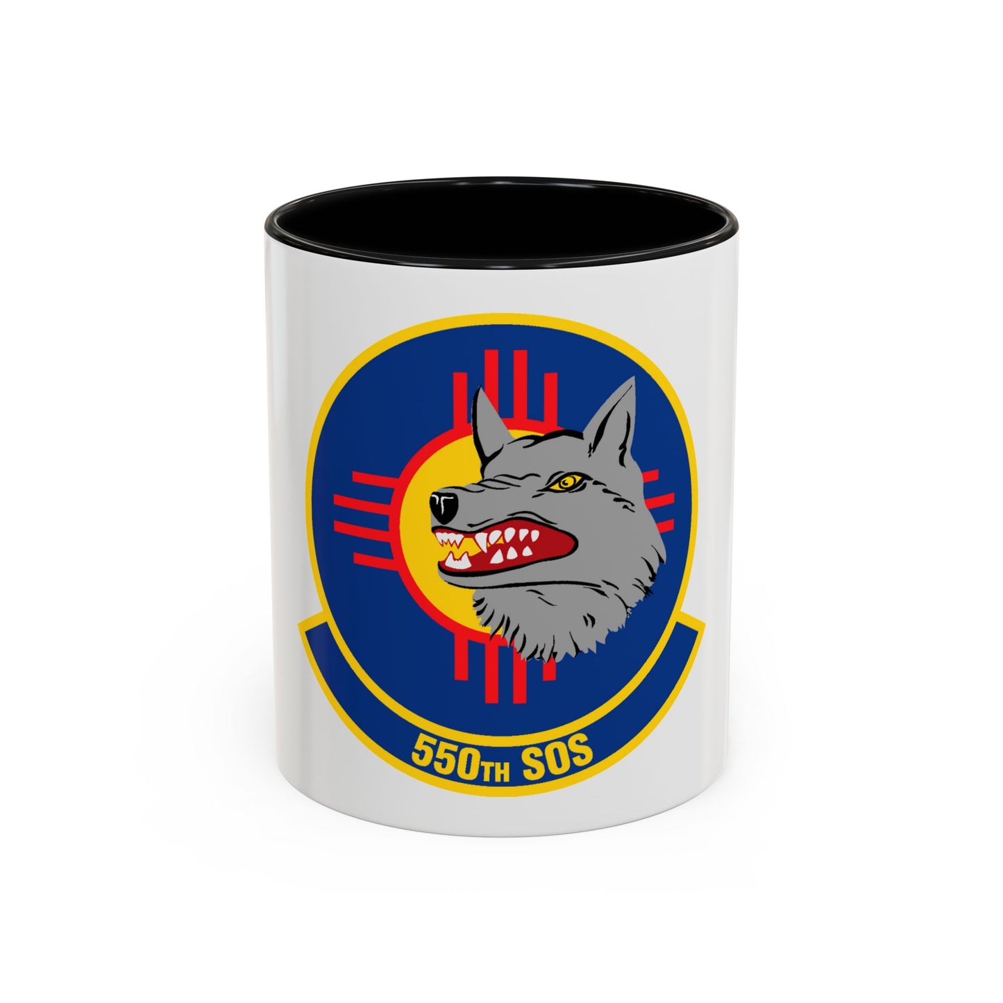 550 Special Operations Squadron AETC (U.S. Air Force) Accent Coffee Mug