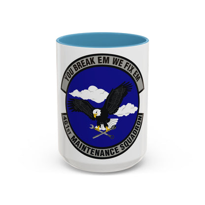 461st Maintenance Squadron (U.S. Air Force) Accent Coffee Mug