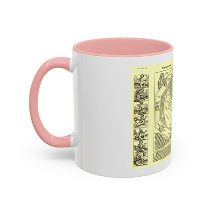 Chronicon Nurembergense Map (1493) (Map) Accent Coffee Mug