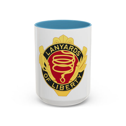 54th Artillery Group (U.S. Army) Accent Coffee Mug