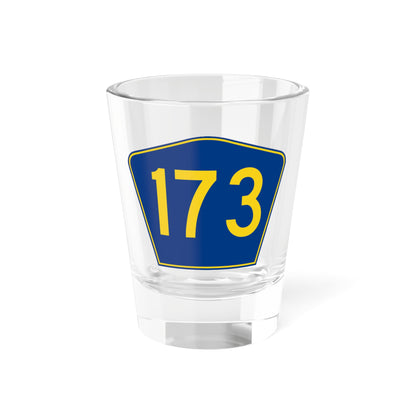 PR secondary 173 (Puerto Rico) (Road Sign) Shot Glass 1.5oz
