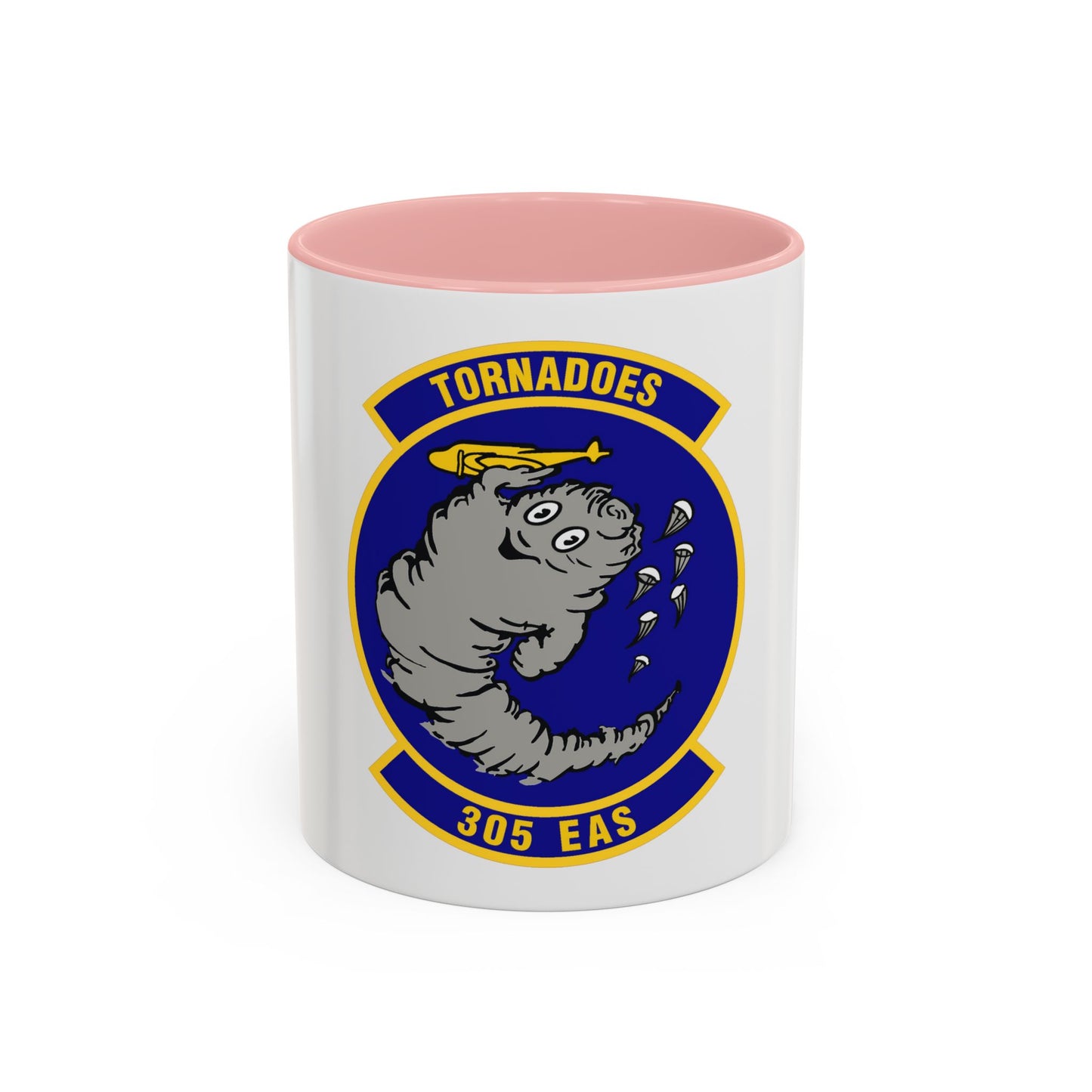 305th Expeditionary Airlift Squadron (U.S. Air Force) Accent Coffee Mug
