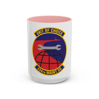 434th Maintenance Squadron (U.S. Air Force) Accent Coffee Mug