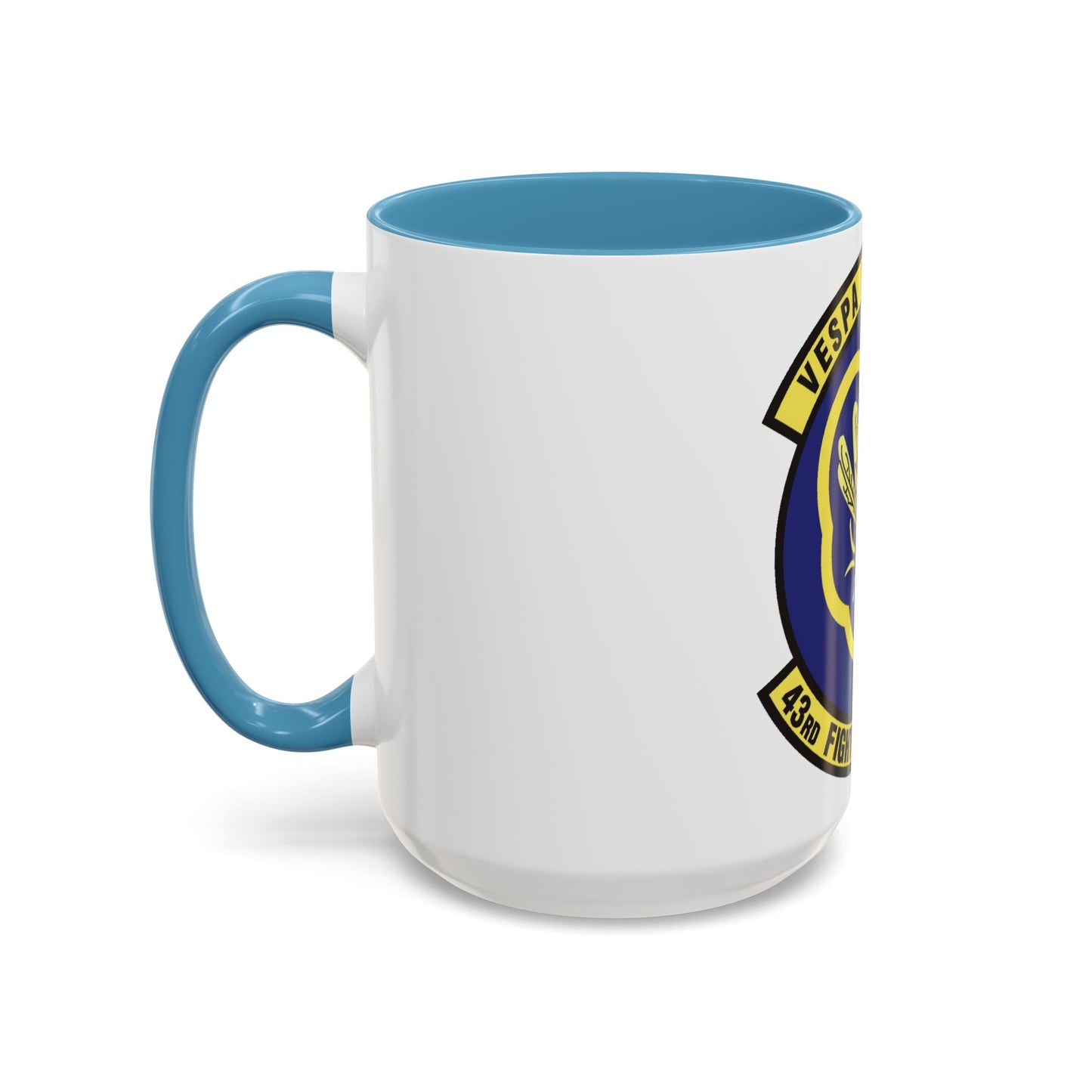 43d Fighter Squadron (U.S. Air Force) Accent Coffee Mug