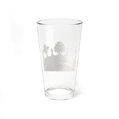 Crown of Savoy-Genova (Italy) (Coat of Arms) Pint Glass 16oz