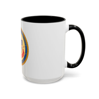 ELEVENTH COAST GUARD DISTRICT (U.S. Coast Guard) Accent Coffee Mug