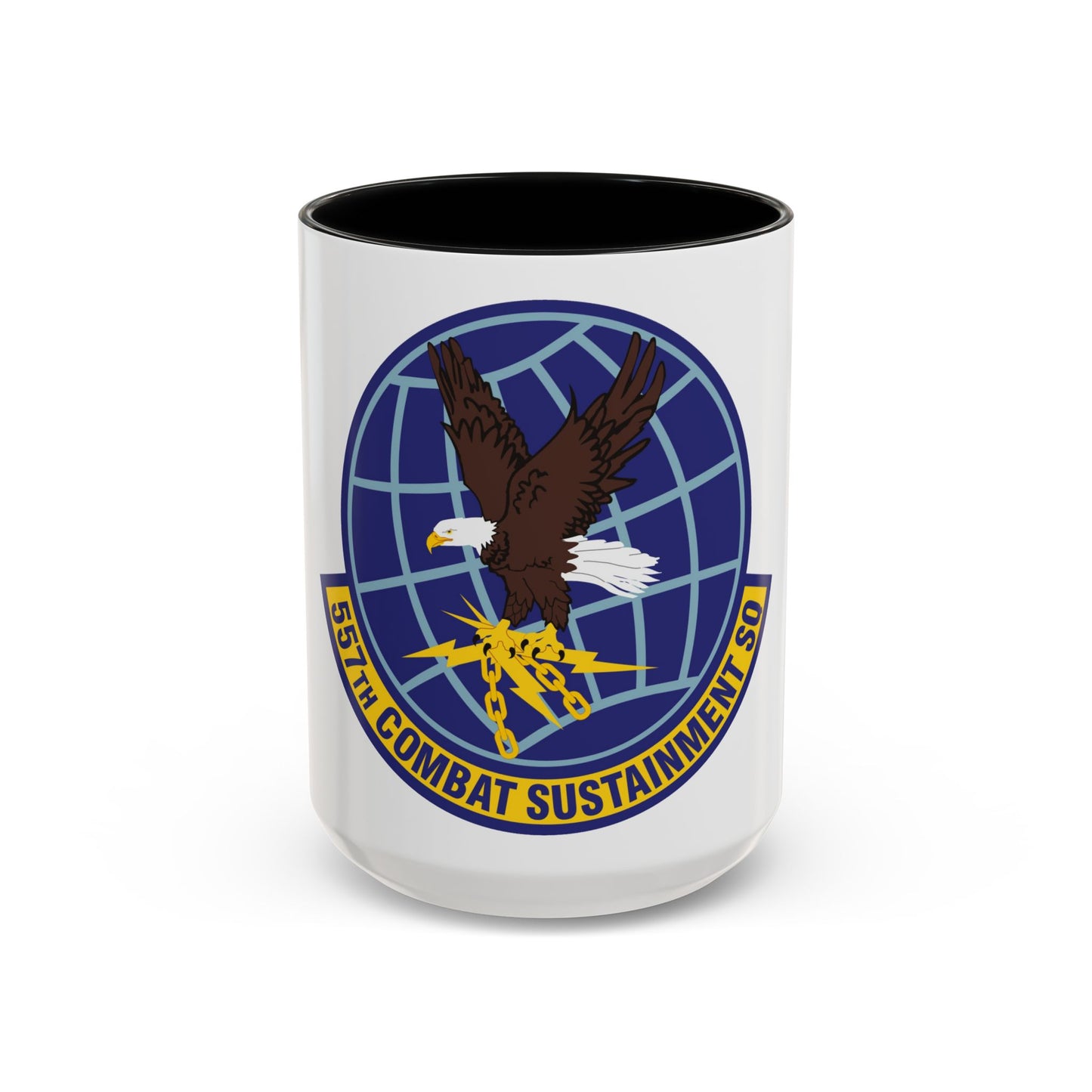 557th Combat Sustainment Squadron (U.S. Air Force) Accent Coffee Mug