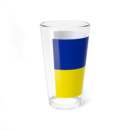 Flag of Santiago de Machaca Bolivia (Bolivia) Pint Glass 16oz