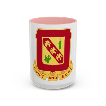 134th Field Artillery Battalion (U.S. Army) Accent Coffee Mug