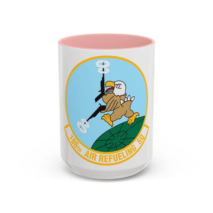 186 Air Refueling Squadron (U.S. Air Force) Accent Coffee Mug